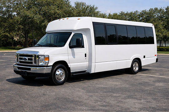 18-passenger minibus available for charter in Manhattan Beach, CA