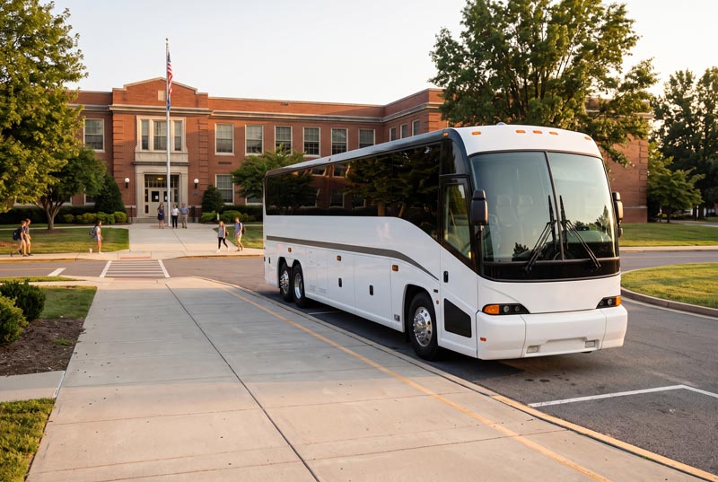 School Field Trip Bus Rentals in Manhattan Beach, CA