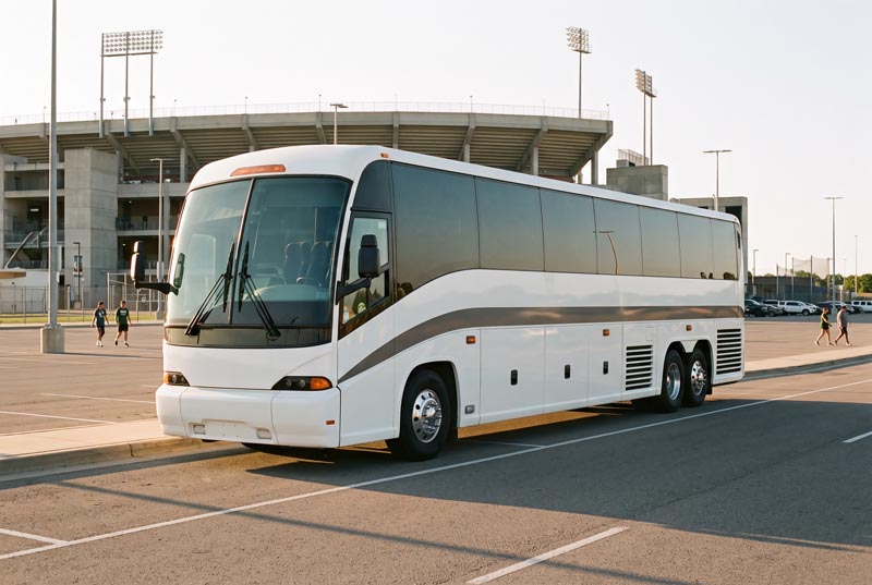 Sports Team Charter Bus Rentals in Manhattan Beach, CA